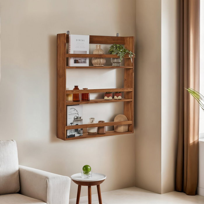 Hanah Home Estantería de Pared Cm-067 en Madera Hanah Home Estantería de Pared Cm-067 en Madera